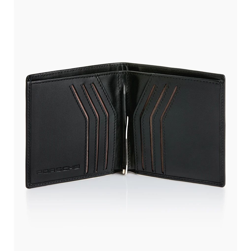 Porsche Kreditkarten Geldbörse in Schwarz