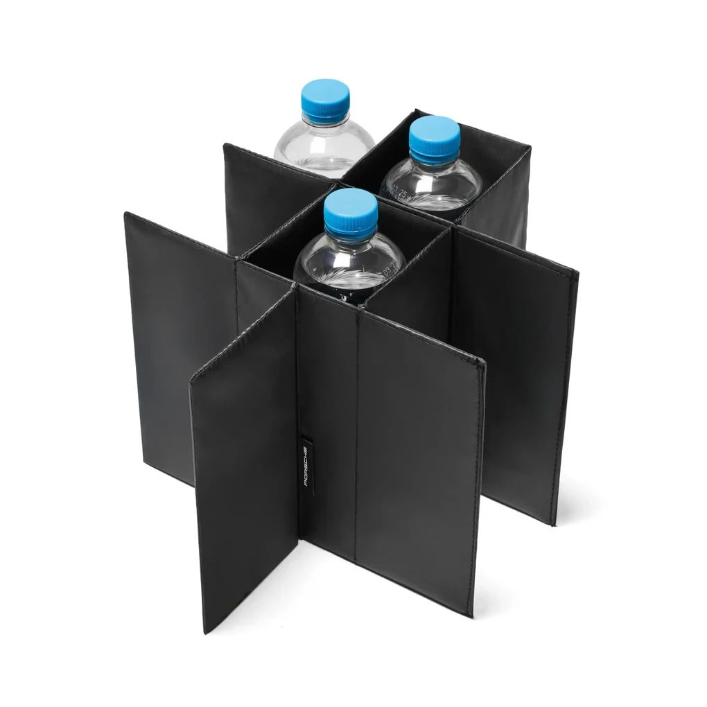 Flascheneinsatz für faltbare Kofferraumbox