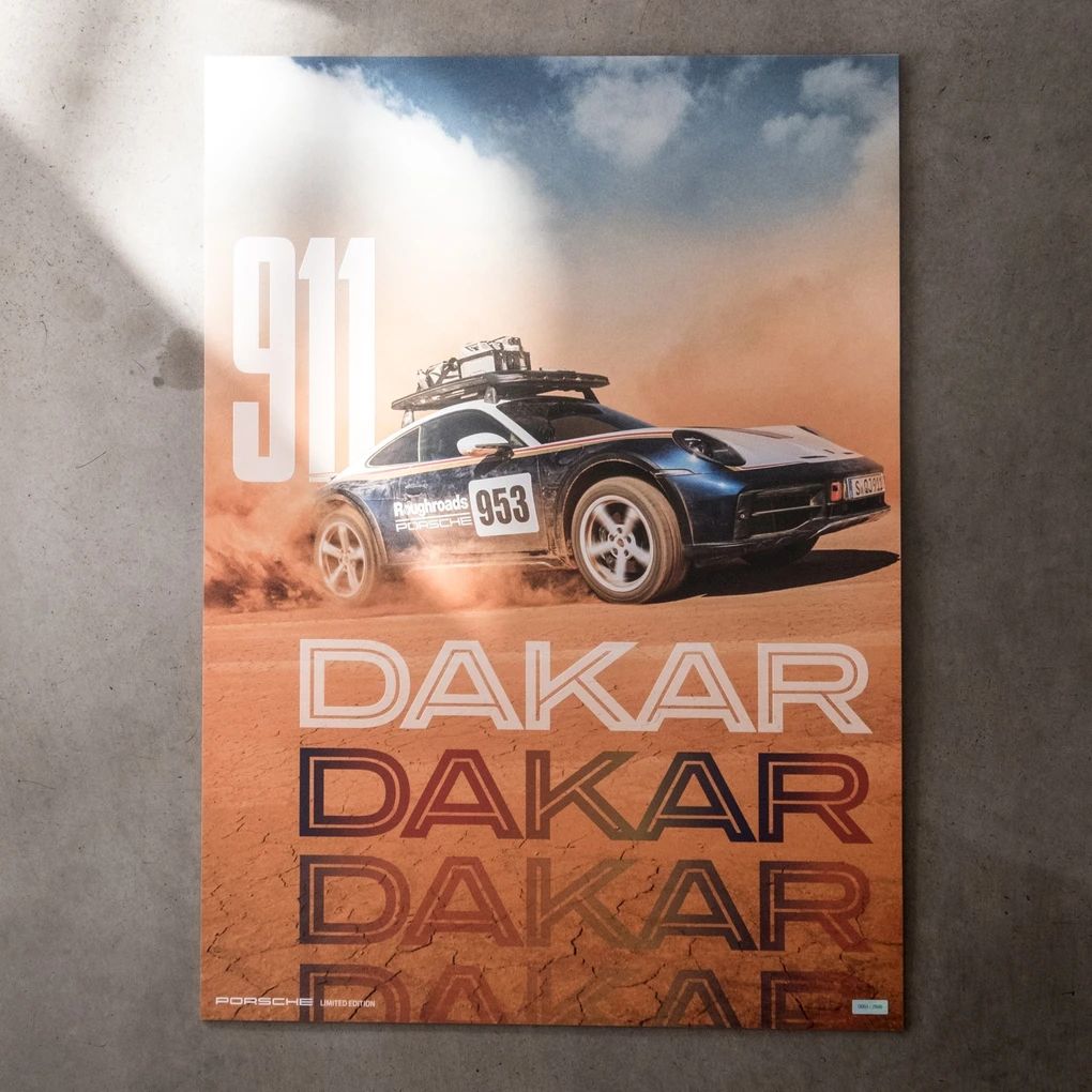 Poster-Set – 911 Dakar