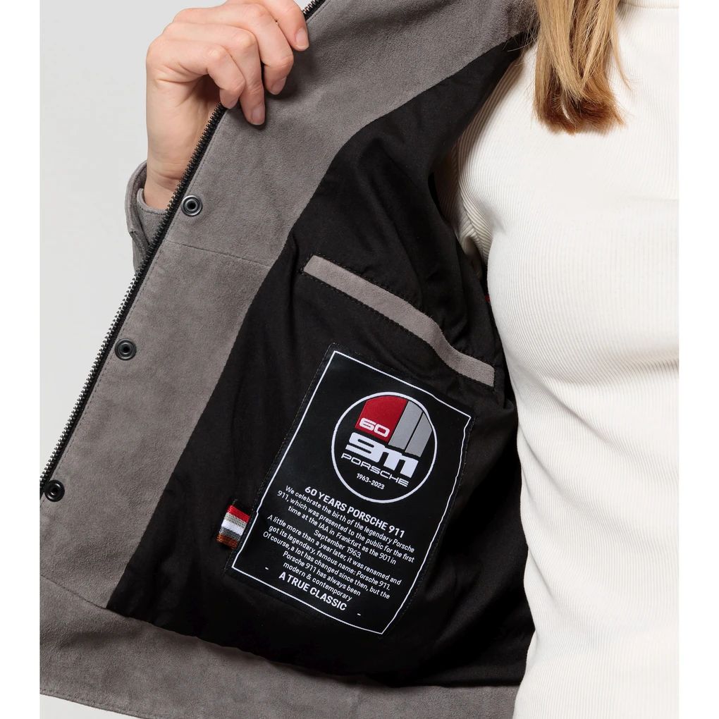 Lederjacke Damen – 60Y Porsche 911 – Limited Edition