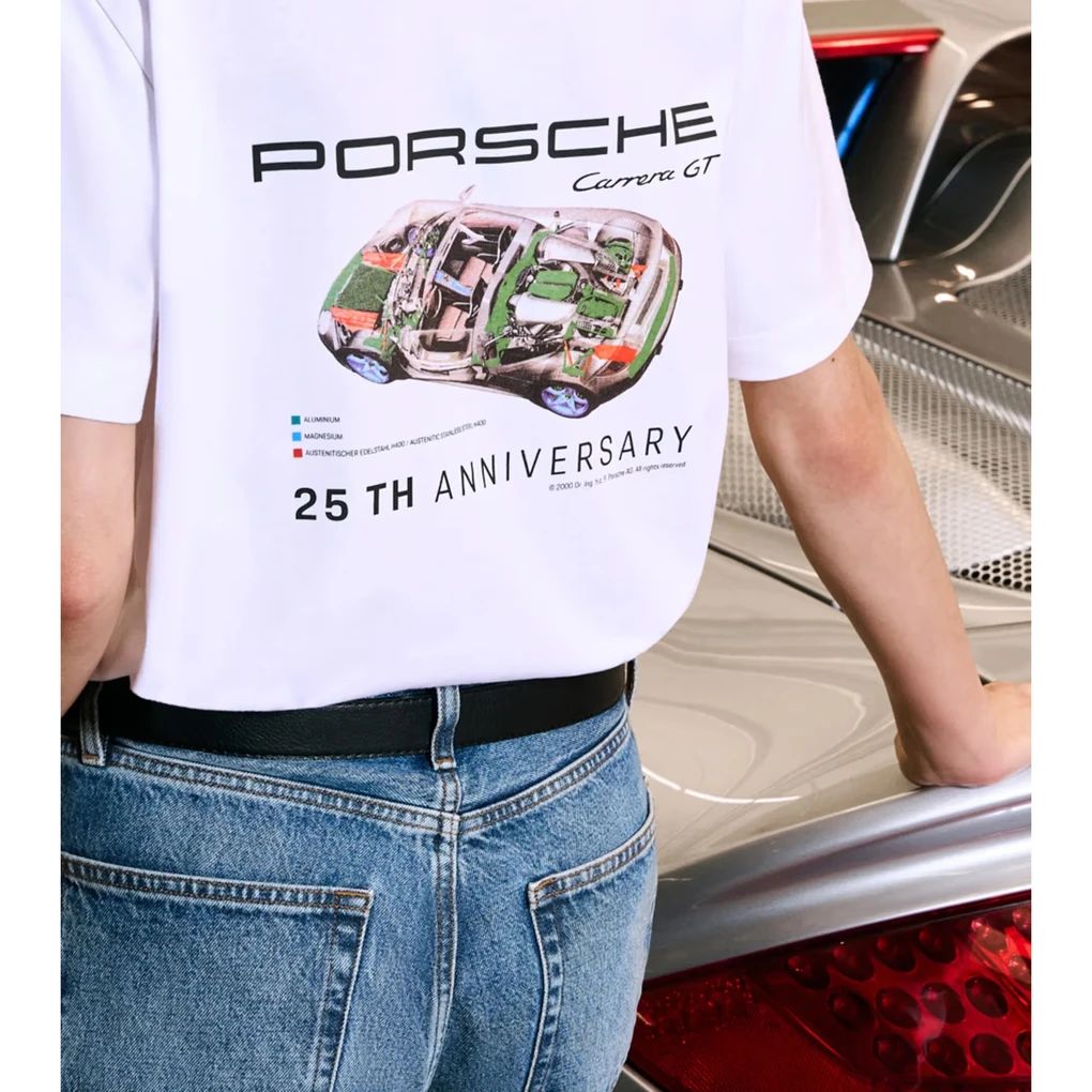 T-Shirt Unisex – 25Y Porsche Carrera GT