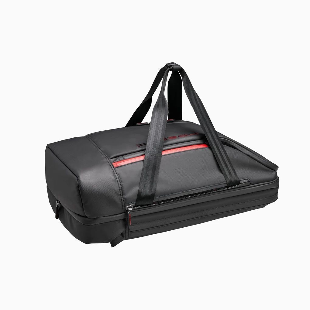 Porsche Reisetasche/Rucksack in Schwarz