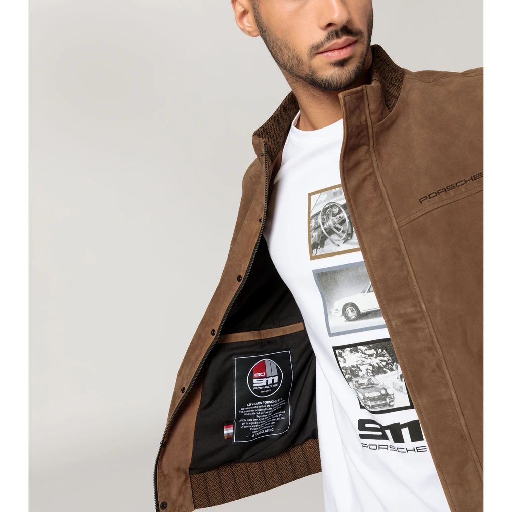 Lederjacke – 60Y Porsche 911 – Limited Edition