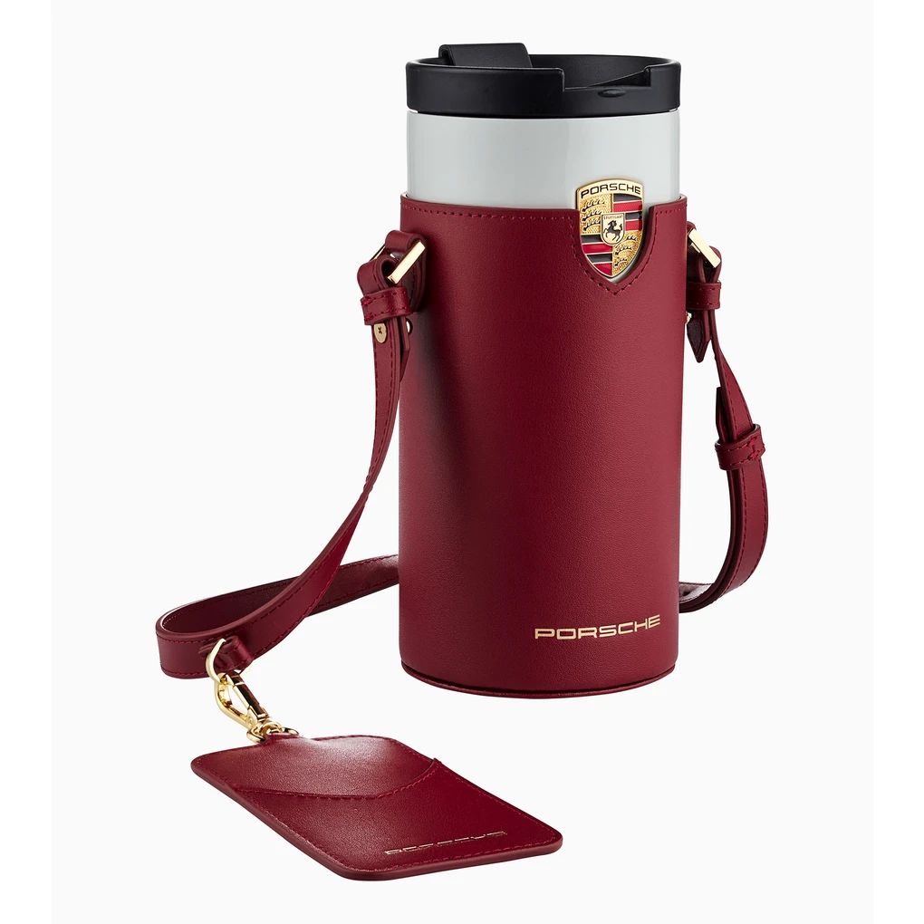 Umhängetasche Becherhalter