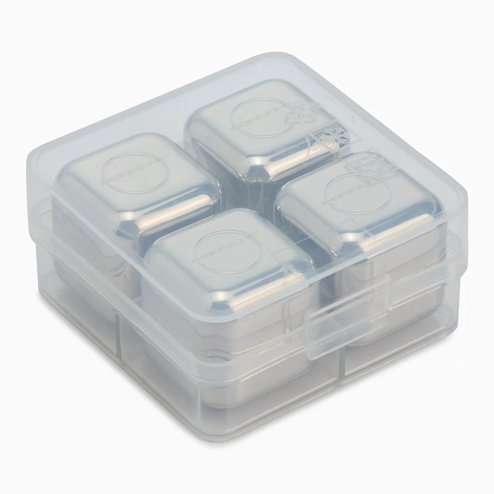 Porsche Eiswürfel-Set in Silber