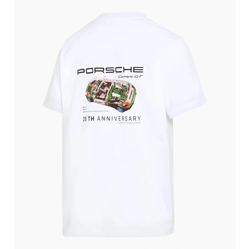 T-Shirt Unisex – 25Y Porsche Carrera GT