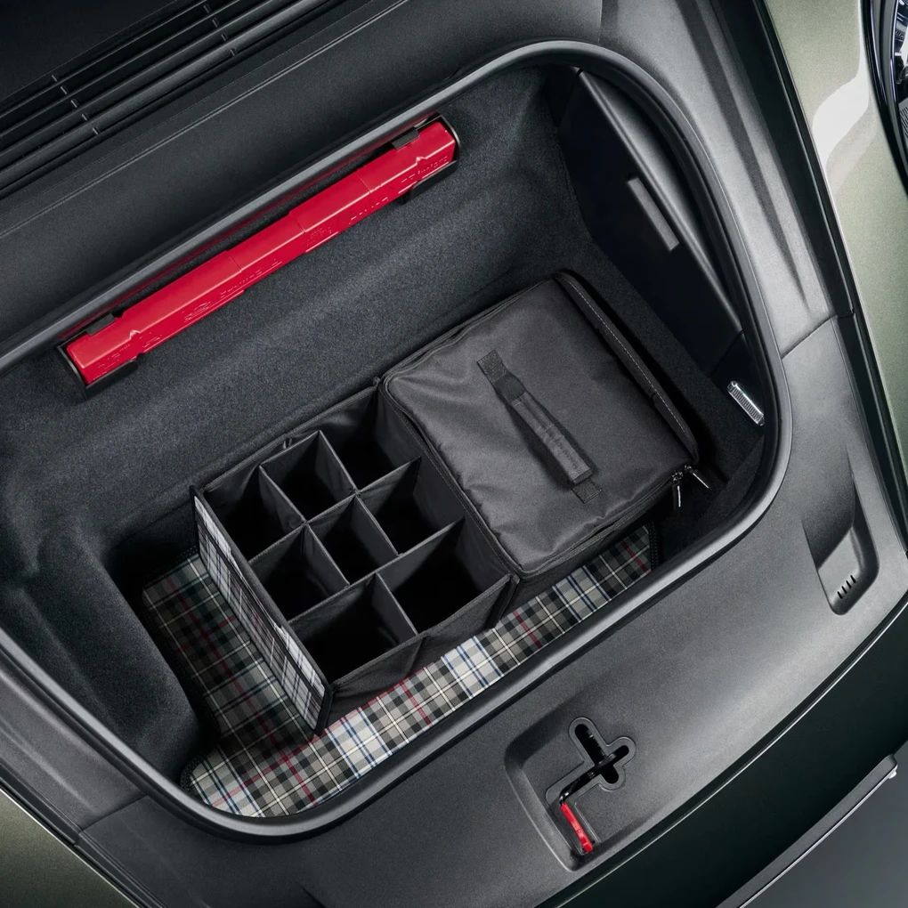 Komplettset faltbare Kofferraumbox - Turbo 50 Schottenkaro
