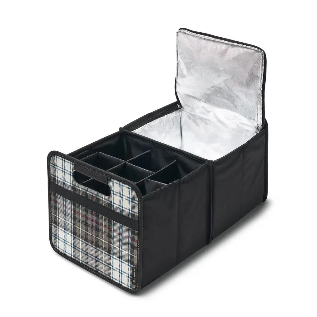 Flascheneinsatz für faltbare Kofferraumbox