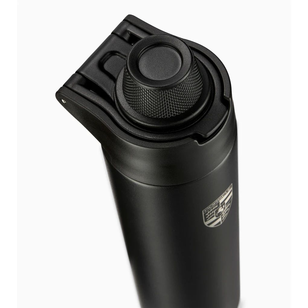 Porsche Trinkflasche in Schwarz