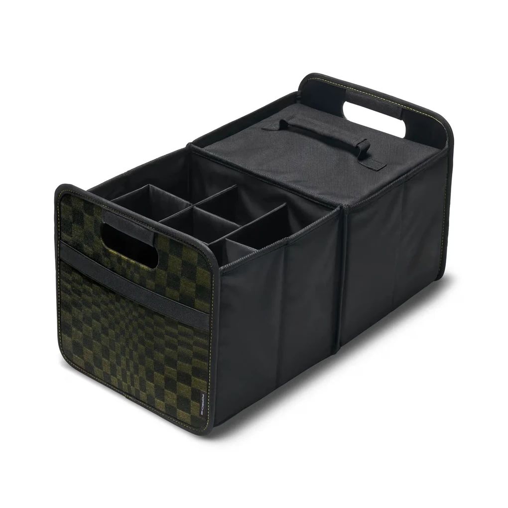 Komplettset faltbare Kofferraumbox - Pascha Schwarz/Olive Neo