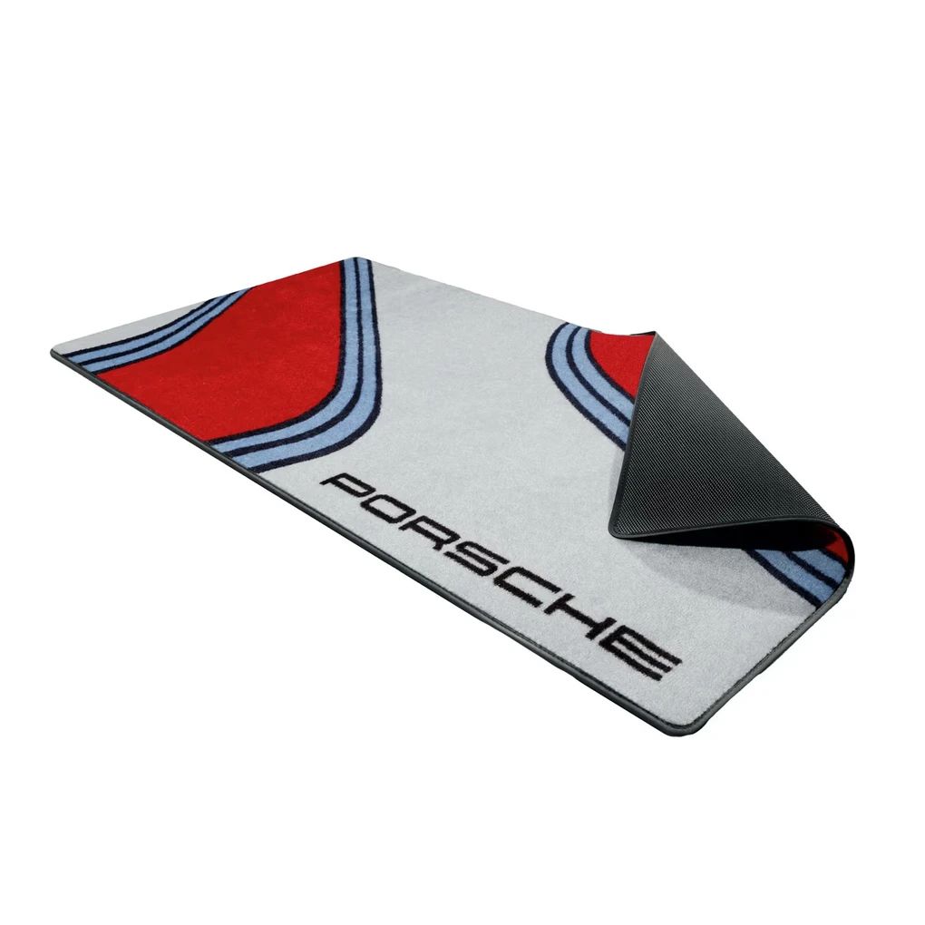 Garagenmatte im Martini Racing Design